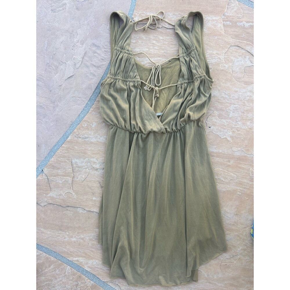 Free People Women’s Cupro True As Love Dress Size XS in Fatigue - Picture 5 of 7